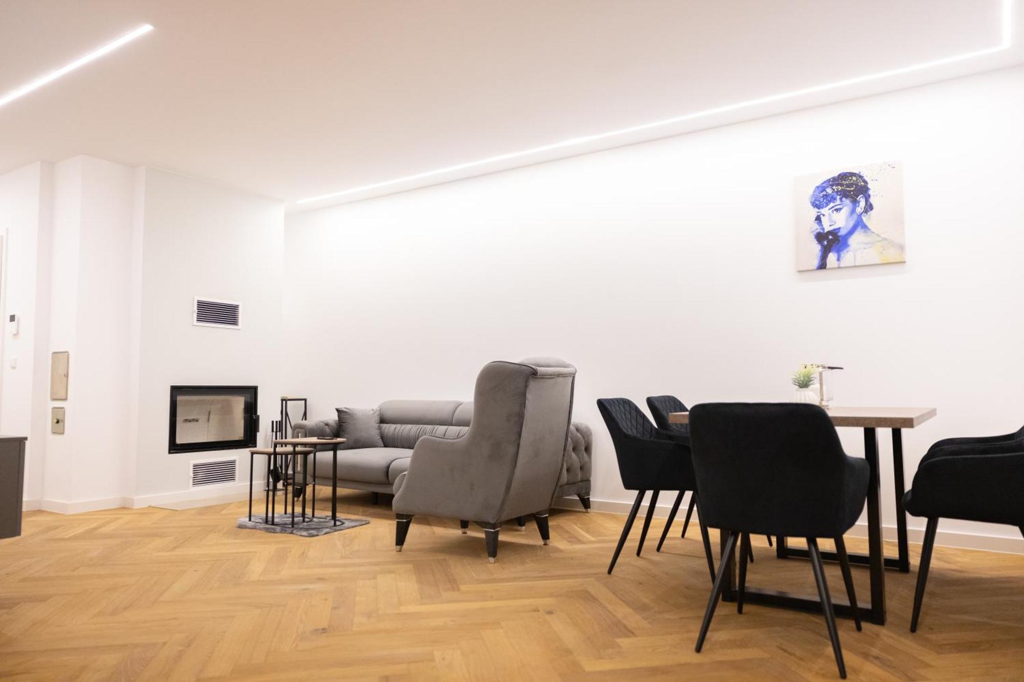 Neubau Apartment Mit Kamin Und Terrasse In Premium Lage Parkplatz Inklusive Билефельд Экстерьер фото